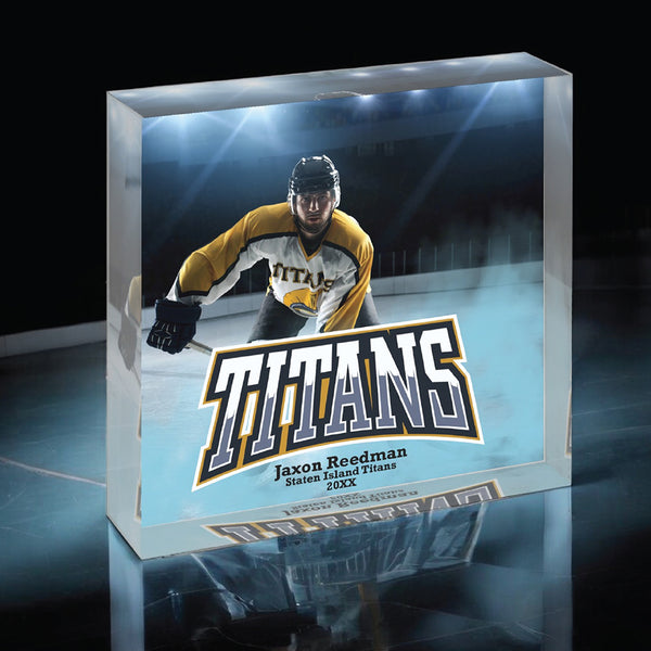 Acrylic Hockey Award