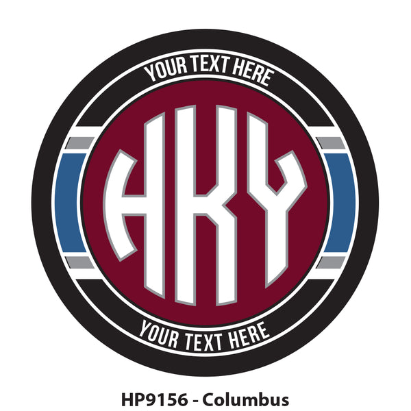 HP9156 - Columbus Team Monogram Puck