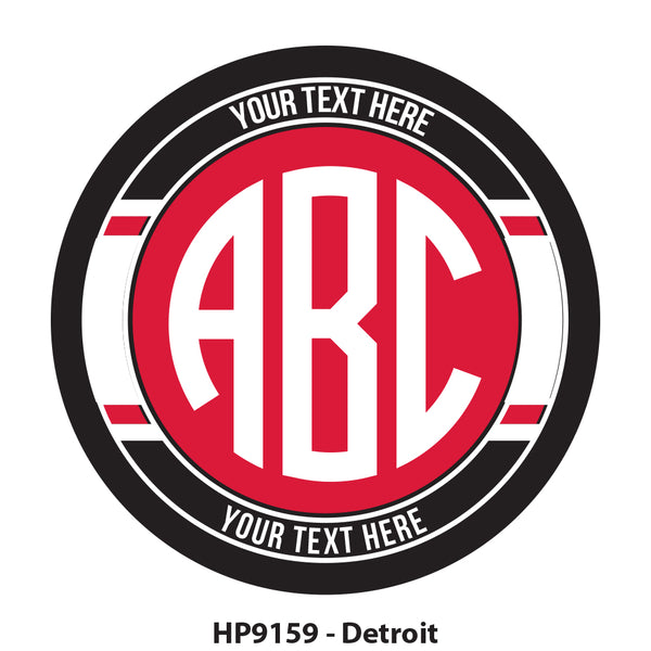 HP9159 - Detroit Team Monogram Puck
