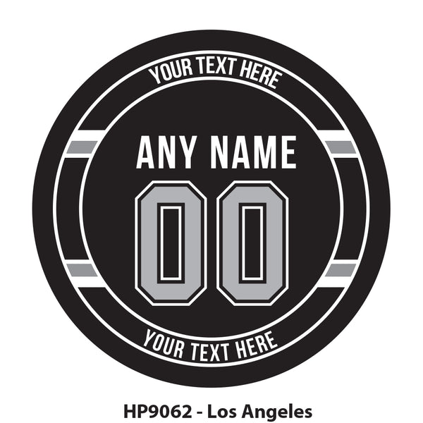 HP9062 - Los Angeles Hockey Team Colors Puck