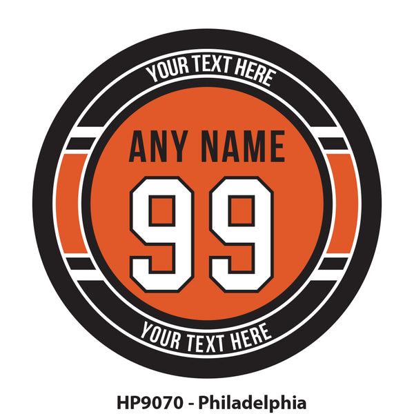 HP9070 - Philadelphia Hockey Team Colors Puck