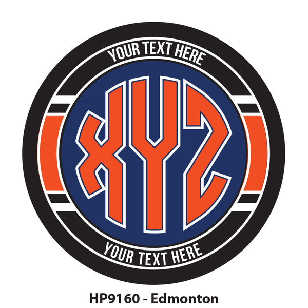 HP9160 - Edmonton Team Monogram Puck