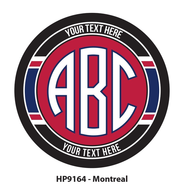 HP9164 - Montreal Team Monogram Puck