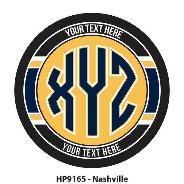 HP9165 - Nashville Team Monogram Puck