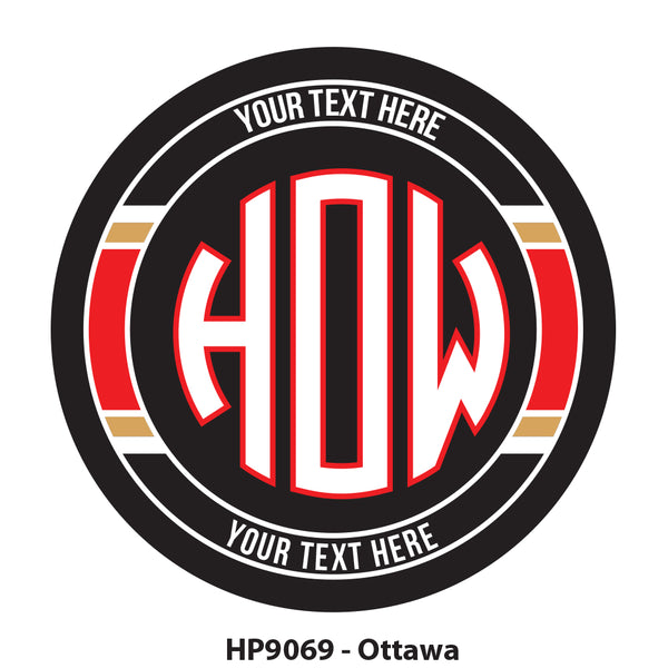 HP9169 - Ottawa Team Monogram Puck