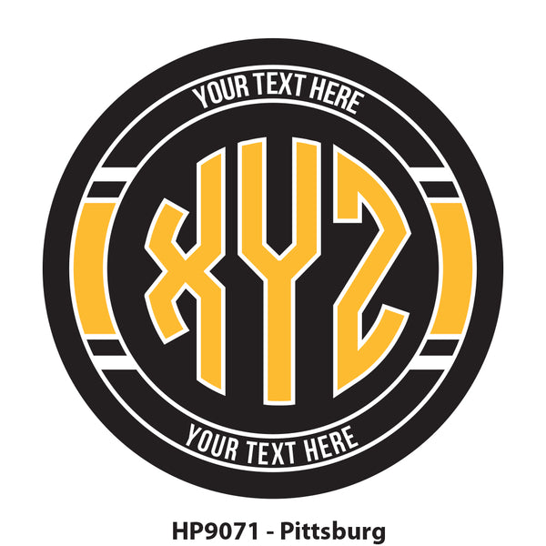 HP9171 - Pittsburg Team Monogram Puck