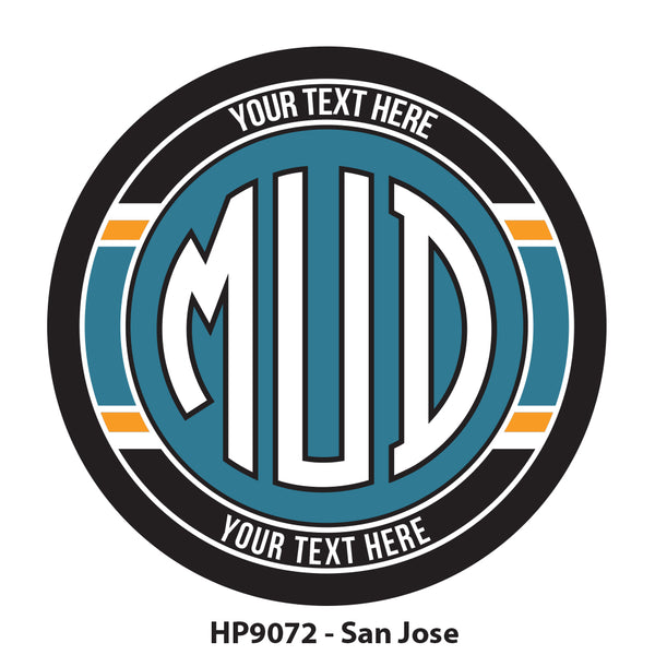 HP9172 - San Jose Team Monogram Puck