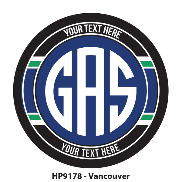HP9178 - Vancouver Team Monogram Puck