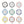 Poker Chip Achievement Tokens